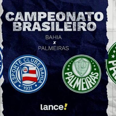 Bahia enfrenta Palmeiras no Brasileirão veja onde assistir e escalações