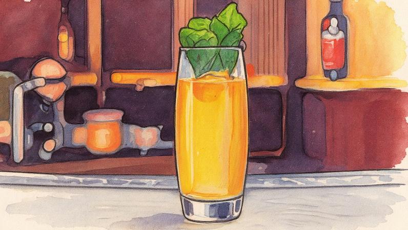 Drinque Caffe Colada, servido no Exímia Bar • Tadeu Brunelli