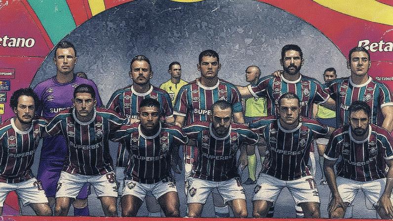 Time do Fluminense antes de duelo pela Copa do Brasil (Foto: Lucas Merção / FFC)