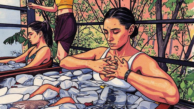 Crioterapia: técnica que utiliza baixas temperaturas para recuperação muscular (Getty Images)