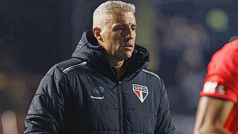 Hernán Crespo técnico do São Paulo • Créditos: Rubens Chiri / São Paulo FC