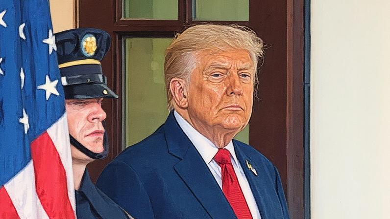 Donald Trump, el jueves pasado en la Casa Blanca. CONTACTO/Europa Press