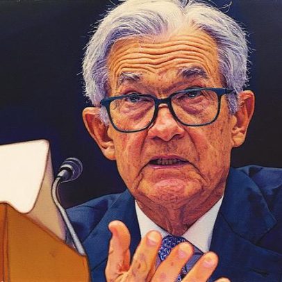 "Powell afirma que preços das ações estão sobrevalorizados"