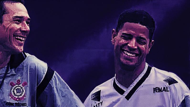 Vnaderlei Luxemburgo e Marcelinho carioca juntos após 18 brigados • Reprodução/Vanderlei Luxemburgo