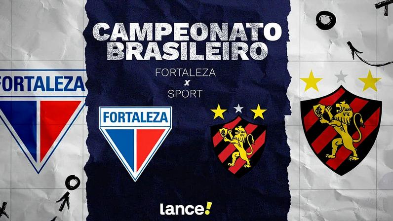 Fortaleza e Sport se enfrentam na Arena Castelão (Foto: Arte/Lance!)