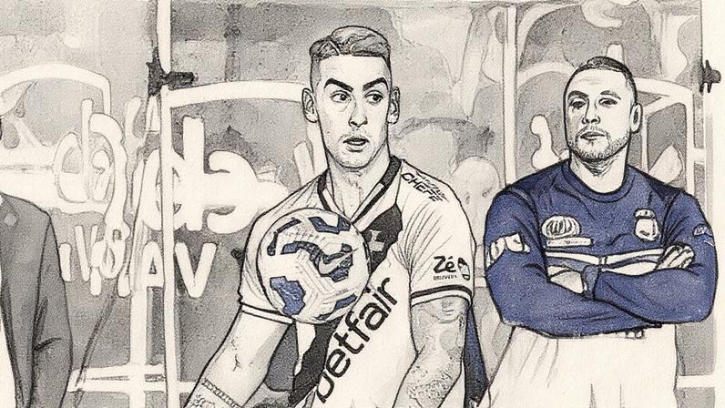 Puma Rodríguez em ação pelo Vasco diante do Cruzeiro (Foto: Thiago Ribeiro/AGIF)