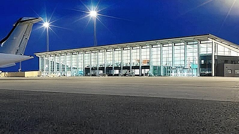 Aeropuerto de Aalborg (Dinamarca), en una imagen de archivo.