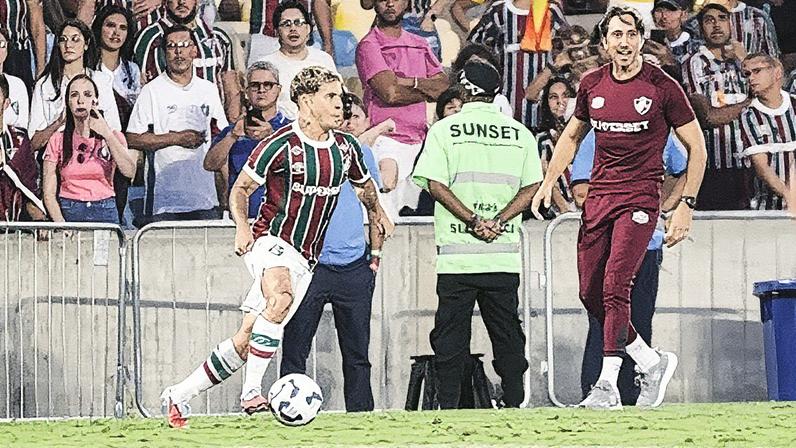 Soteldo jogador do Fluminense • MARINA GARCIA / FLUMINENSE F.C.