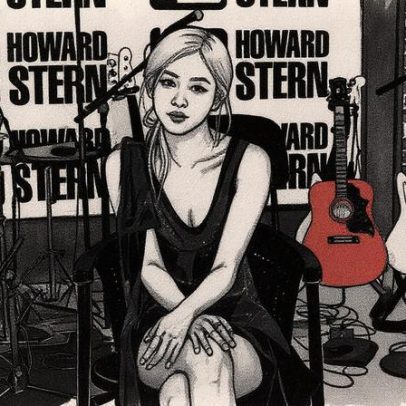 Rosé mistura Lana Del Rey e Paul Simon em medley no 'Howard Stern'