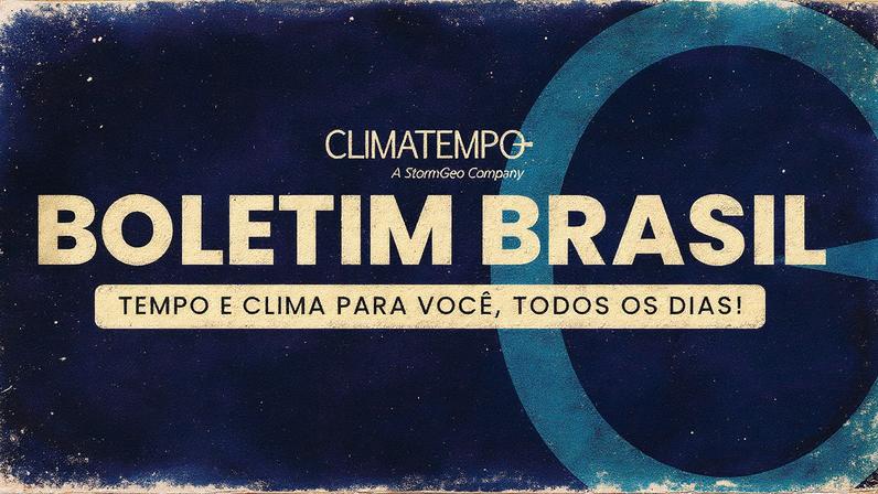 Temperaturas continuam baixas no Sul com chance de geada e ventos de até 60 km/h. Instabilidades persistem no litoral do Sudeste, enquanto Norte e Nordeste têm temporais isolados.