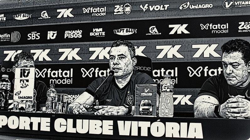 Jair Ventura é apresentado pelo Vitória (Foto: Victor Ferreira / EC Vitória)