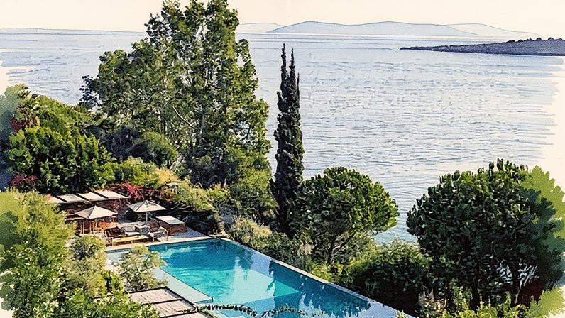 Villa Macakizi é uma área privada na Turquia  • Divulgação/Villa Macakizi