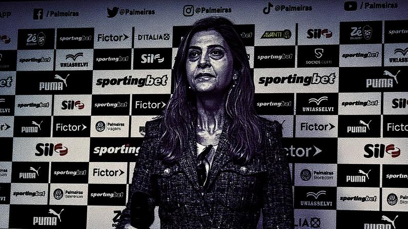 Leila Pereira, presidente do Palmeiras (Foto: Vitor Palhares/ Lance!)
