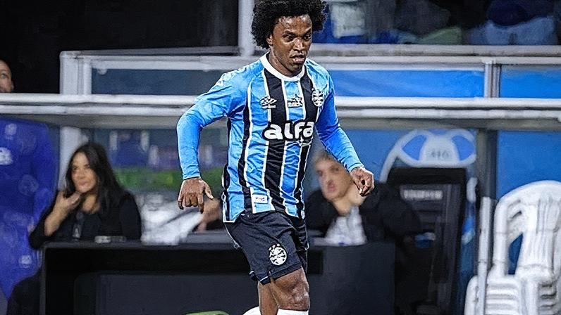 Willian jogador do Grêmio • Divulgação/Willian Borges Da Silva