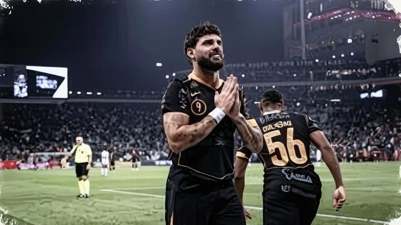 Yuri Alberto marcou e chorou após perder pênalti com cavadinha na Neo Química Arena • Reprodução/Instagram