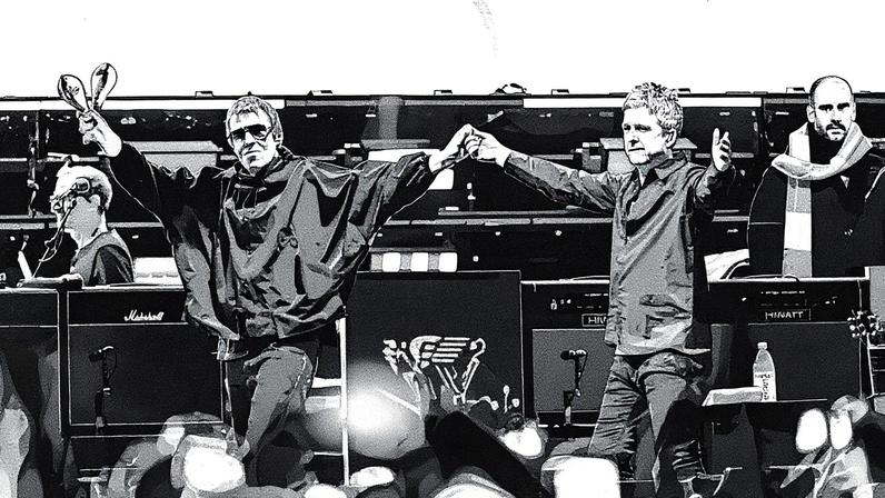 Oasis se apresentou pela primeira vez na Costa Leste desde 2008, durante a turnê Live '25, no MetLife Stadium em Nova Jersey (Foto: Reprodução)