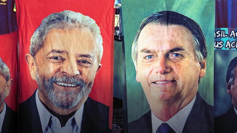 Toalhas com estampas de Lula e Bolsonaro à venda durante as eleições de 2022 (Foto: Reprodução)
