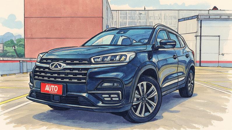 Caoa Chery Tiggo 8 Max Drive em exibição (Foto: Reprodução)