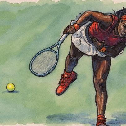 Gauff se despede do US Open, mas celebra avanço no saque durante torneio