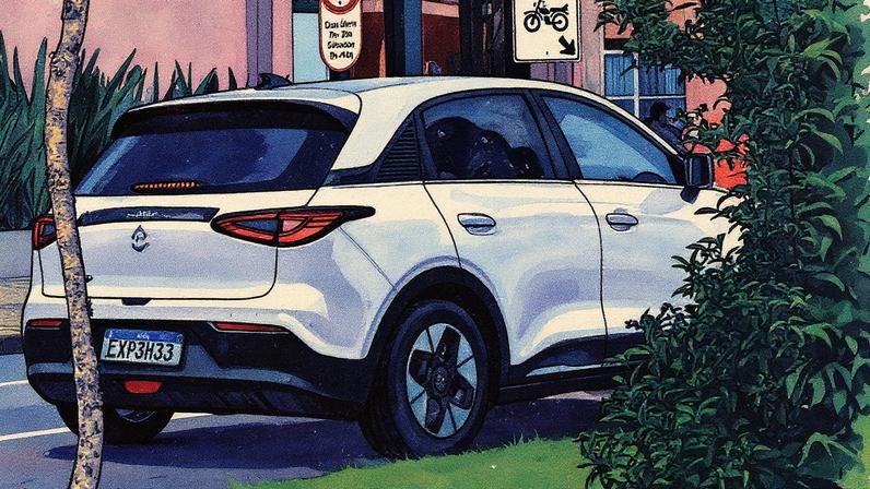 Geely Geome Xingyuan tem porte semelhante ao do Onix e oferece espaço comparável ao do T-Cross (Foto: Reprodução)