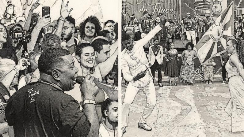 Vila Isabel e Unidos da Tijuca definem seus sambas para o carnaval 2026 (Foto: Reprodução)