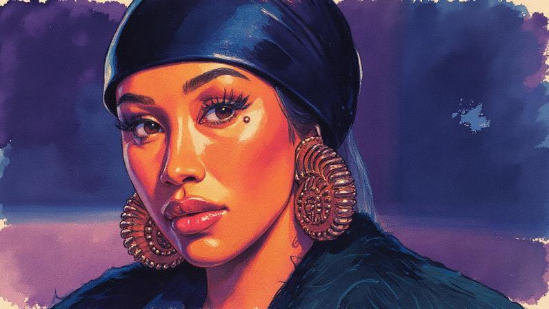 Cantora Cardi B em evento (Foto: Reprodução)
