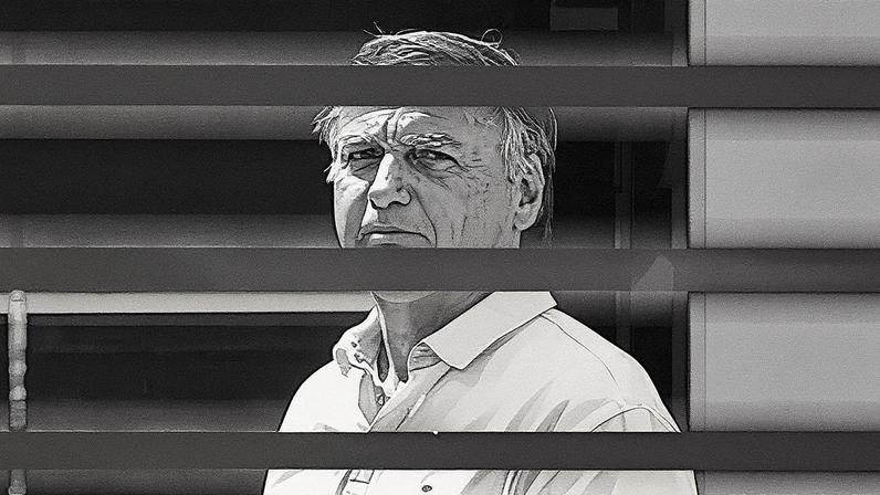 Ex-presidente Jair Bolsonaro em prisão domiciliar (Foto: Reprodução)
