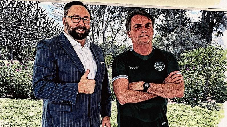 Jason Miller, ex-assessor de Trump, oferece apoio a Bolsonaro após condenação (Foto: Reprodução)