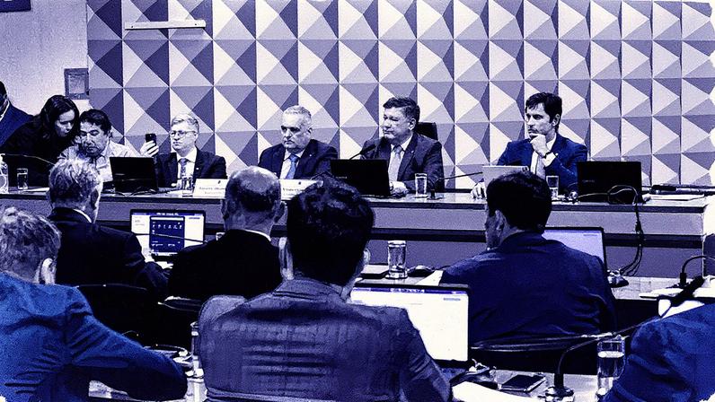 Instalação da CPI Mista do INSS no Congresso Nacional (Foto: Reprodução)