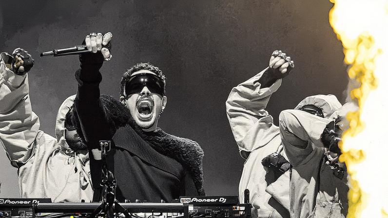 DJ Pedro Sampaio se apresenta no palco The One durante o festival The Town, no Autódromo de Interlagos, em São Paulo (Foto: Reprodução)