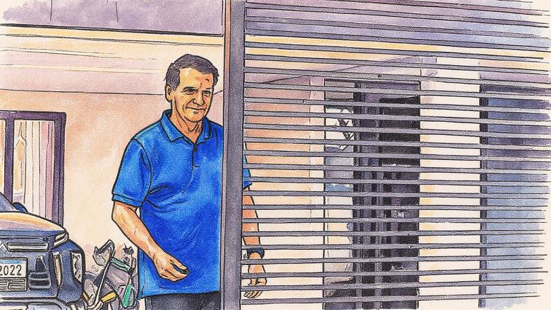 Ex-presidente Jair Bolsonaro em prisão domiciliar em Brasília (Foto: Reprodução)