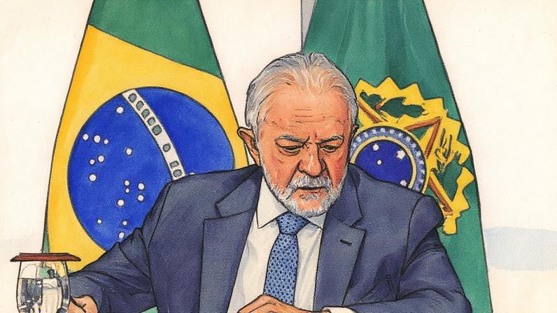Lula faz críticas ao governador de São Paulo durante discurso, sem mencioná-lo diretamente (Foto: Reprodução)