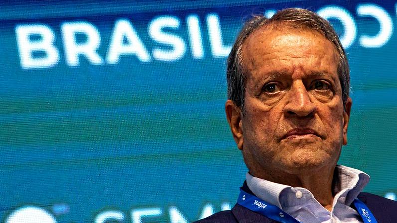 Valdemar Costa Neto, presidente do PL, participa do 3º Seminário Brasil Hoje (Foto: Reprodução)