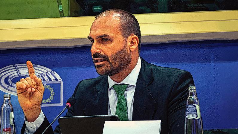 Deputado federal Eduardo Bolsonaro em foto pessoal (Foto: Reprodução)