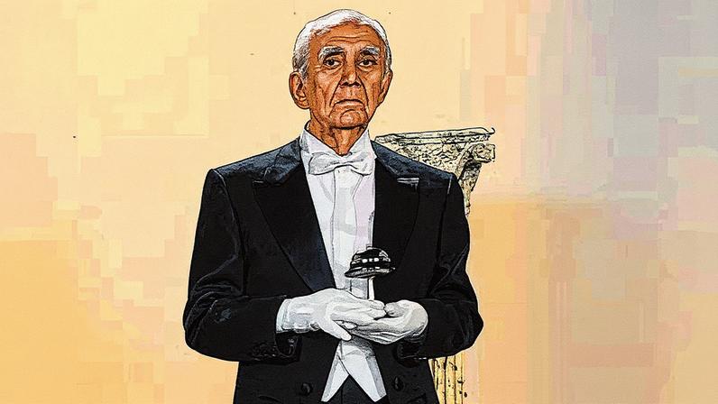 Ator Pedro Farah em cena (Foto: Reprodução)