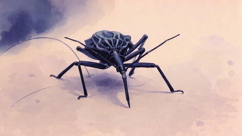 Inseto transmissor da doença de Chagas (Foto: Reprodução)