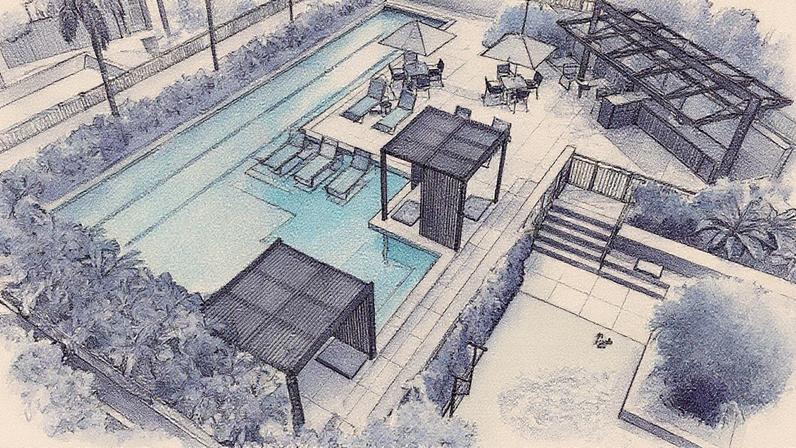 Empreendimentos studios oferecem serviços como pool bar, salão de festas, piscina, spa, coworking e espaço pet para áreas comuns (Foto: Reprodução)