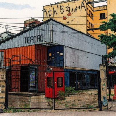 Teatro de Contêiner impede anúncio do 'fim da Cracolândia' em São Paulo