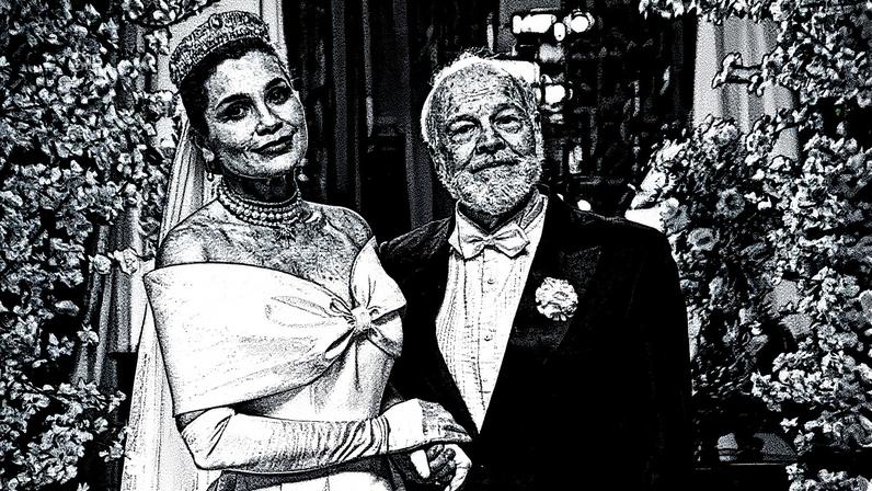 Flávia Alessandra e Jaime Leibovitch em cena da novela 'Êta mundo melhor!' (Foto: Reprodução)