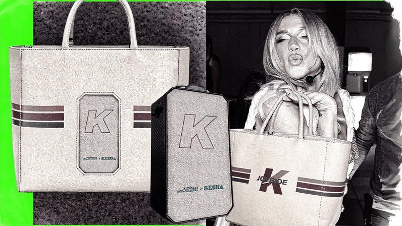 Kesha lança coleção de acessórios em parceria com a marca sustentável Solgaard, inspirada em sua música "Joyride" de 2025 (Foto: Reprodução)