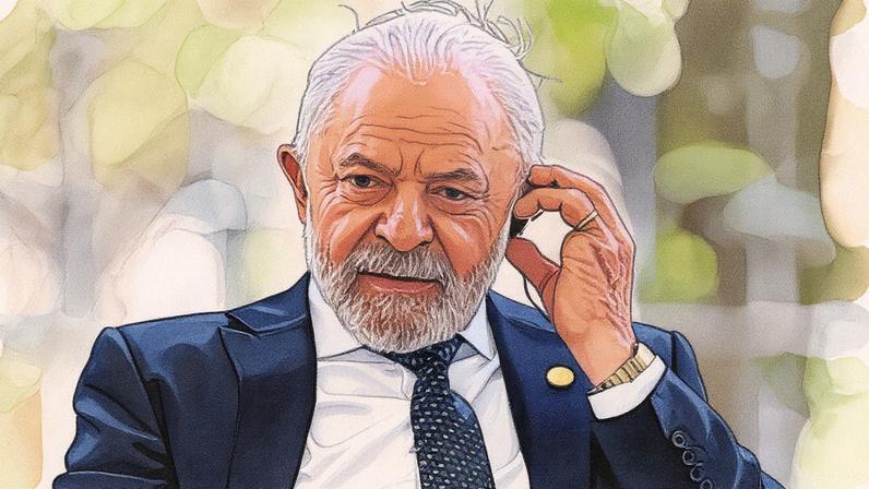 Lula, presidente do Brasil, em evento oficial (Foto: Reprodução)