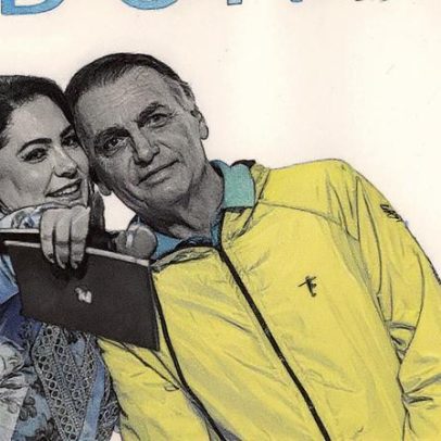Michelle Bolsonaro e Tarcísio de Freitas se encontram antes de ato pela anistia em SP