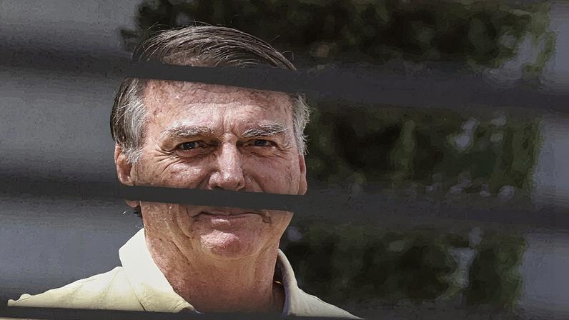Bolsonaro está em prisão domiciliar em Brasília (Foto: Reprodução)