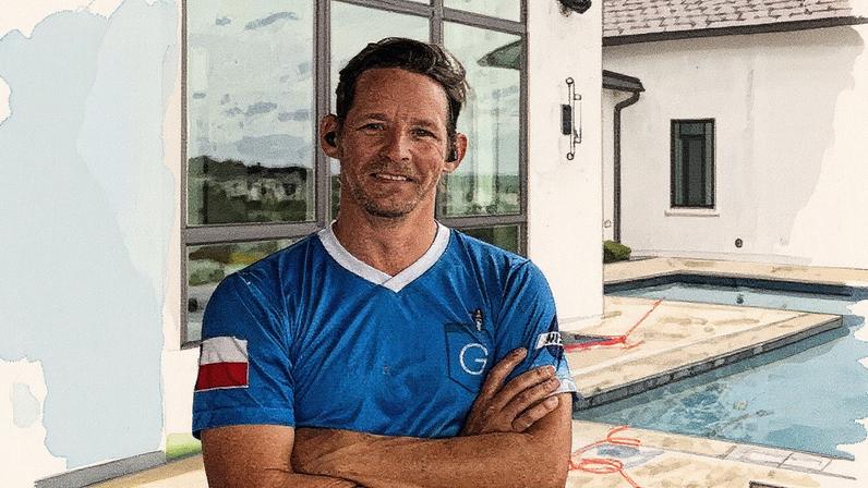 Kyle Ray, CEO da Geek Window Cleaning (Foto: Reprodução)