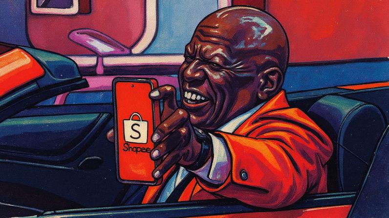 Comercial da Shopee com Terry Crews e paródia da música 'A Thousand Miles' (Foto: Reprodução)