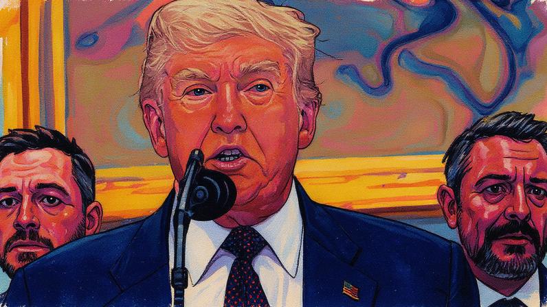Presidente dos EUA, Donald Trump, faz declarações na Sala Roosevelt da Casa Branca em Washington, D.C. (Foto: Reprodução)