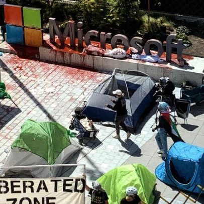 Funcionário da Microsoft é preso durante protesto contra contratos com Israel