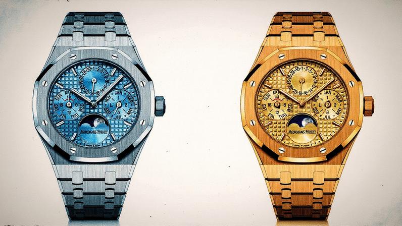 Relógio Royal Oak Perpetual Calendar em tamanho menor, aguardado pelo público (Foto: Reprodução)