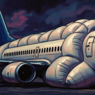 Engenheiros de Dubai desenvolvem avião com airbags e IA para auto-salvamento