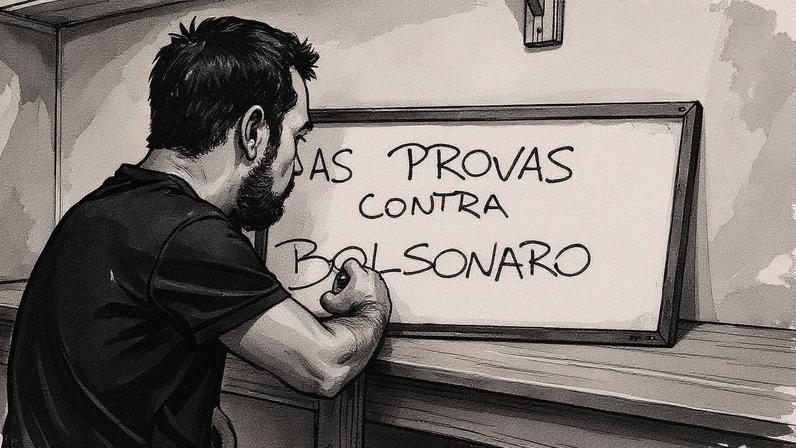 Boulos compartilha vídeo em seu perfil no X, apresentando quatro provas reunidas pela Procuradoria-Geral da República contra o ex-presidente (Foto: Reprodução)